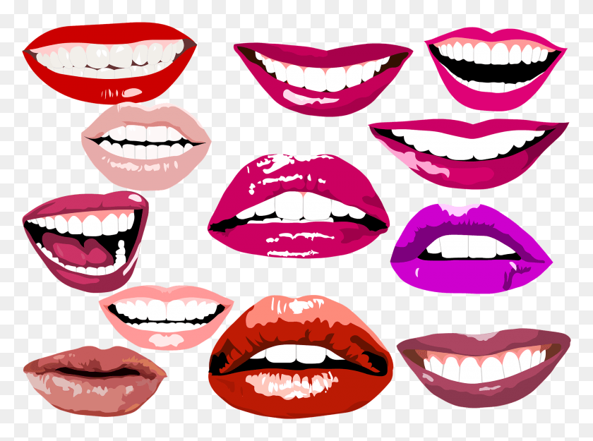 1920x1392 Descargar Png Happy Rock Dientes Dentales Labios De Color Rosa Oscuro Sonrisa, Boca, Labio, Lengua Hd Png