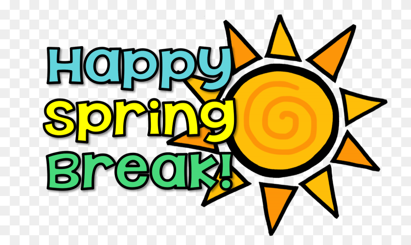 800x500 Happy Spring Break Brighouse Elementary School, Logo Clipart PNG