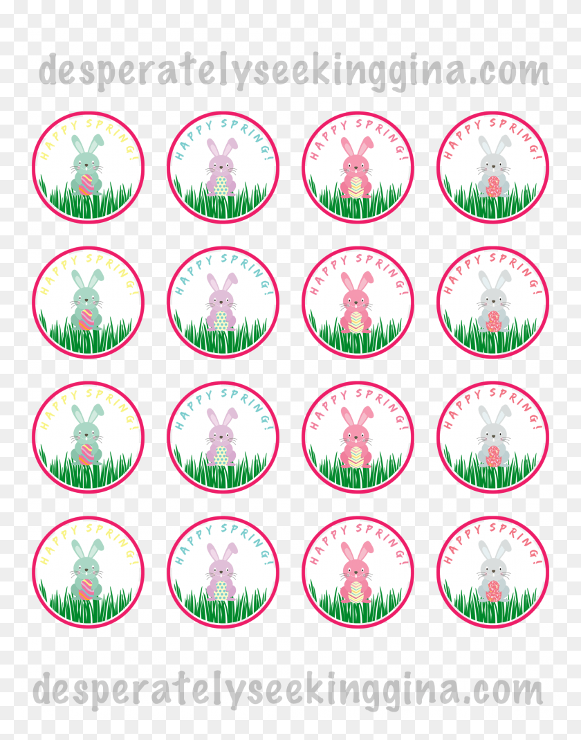 2164x2801 Happy Spring Bunny Printable Understand Why I Want You, Label, Text, Meal HD PNG Download
