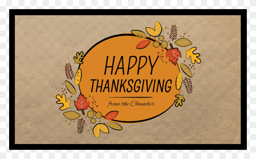 1024x606 Happy Thanksgiving Logo, Advertisement, Poster, Flyer HD PNG Download