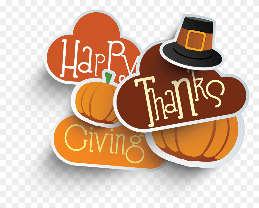 2737x2163 Happy Thanksgiving Morgantown Happy Thanksgiving Clipart, Label, Text, Birthday Cake HD PNG Download