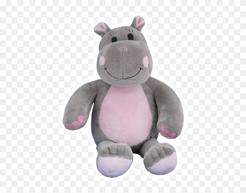 470x601 Happy The Hippo Stuffed Toy, Plush, Teddy Bear HD PNG Download
