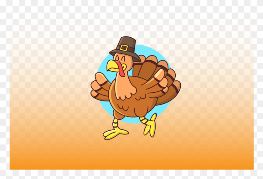 1081x708 Happy Turkey Illustration, Fowl, Bird, Animal HD PNG Download