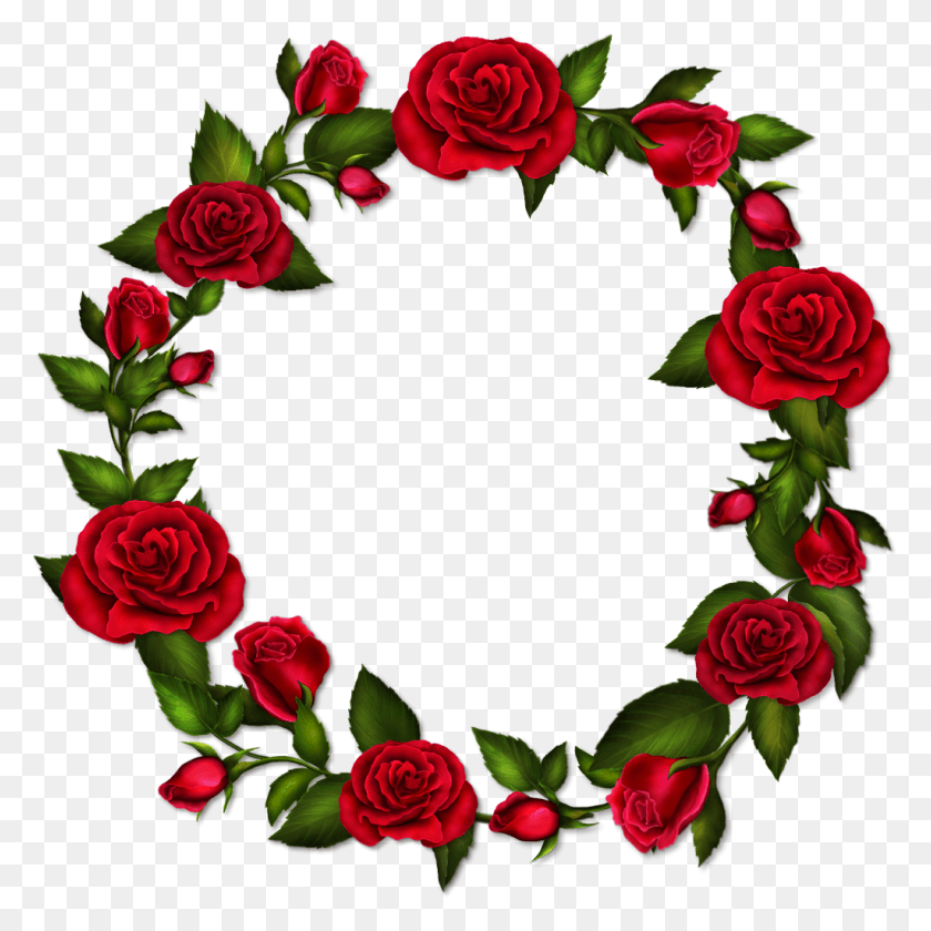 1024x1024 С Днем ​​Святого Валентина, 14 Февраля, День Святого Валентина, Рамка С Розами, Роза, Цветок, Растение Hd Png Скачать