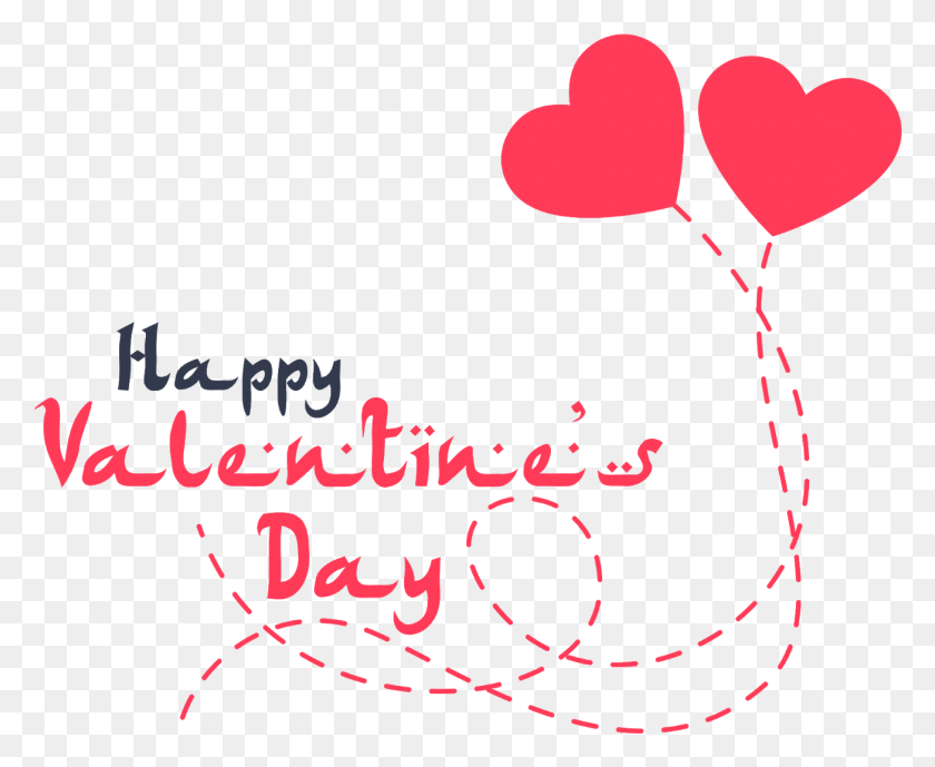 1305x1054 Happy Valentines Day Love, Text, Heart, Handwriting HD PNG Download