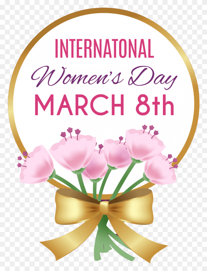 812x1081 Happy Women39s Day Images And Photos International Women39s Day, Flower, Plant, Blossom HD PNG Download