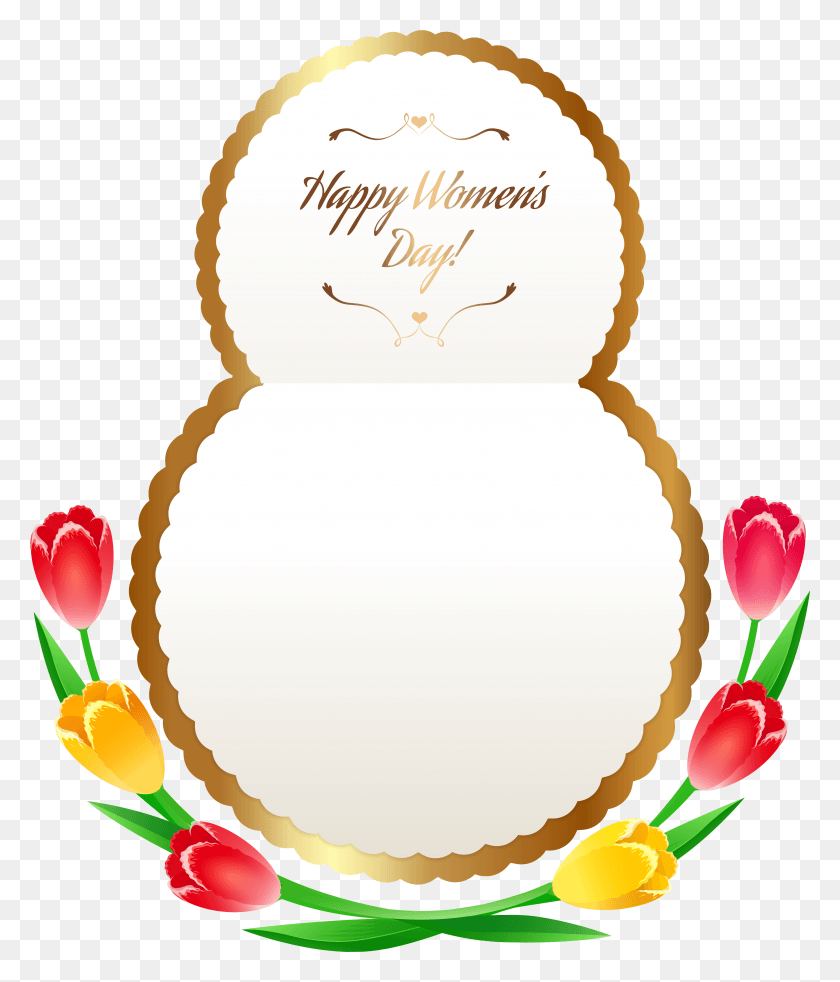 5072x5996 Happy Womens Day Clipart Image International Women39s Day, Plant, Outdoors, Ball HD PNG Download