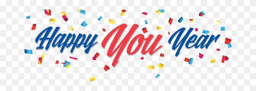 681x238 Happy You Year By Rite Aid, Paper, Confetti, Text HD PNG Download