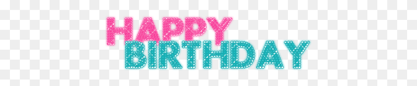 419x113 Happybirthday Happybday Neon Neonwords Neonsigns Happy Birthday Free, Text, Pac Man, Super Mario HD PNG Download