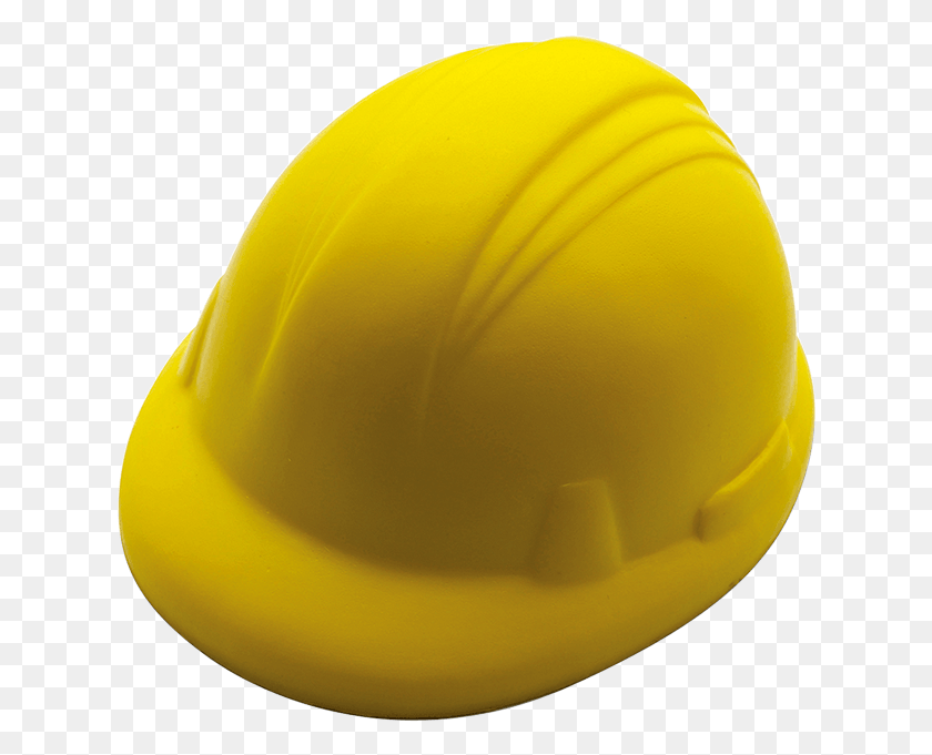 632x621 Hard Hat Shaped Stress Ball, Clothing, Apparel, Hardhat HD PNG Download