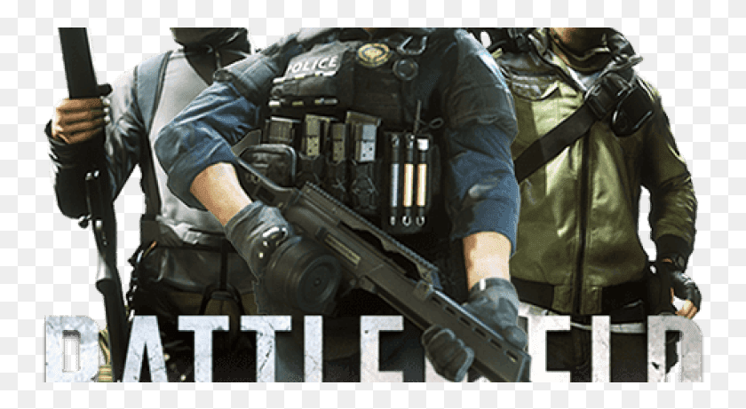 746x401 Hardline No Repetir Los Errores De Battlefield 4 Battlefield Bad Company, Person, Human, Gun HD PNG Download