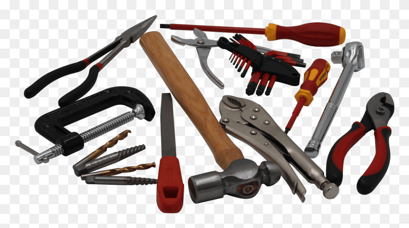 1466x770 Hardware Tools Metalworking Hand Tool, Hammer, Clamp Descargar Hd Png