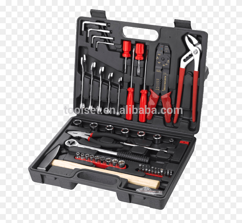 647x711 Hardware Tools Names Plastic Tool Case Packed Set Tool, Screwdriver HD PNG Download