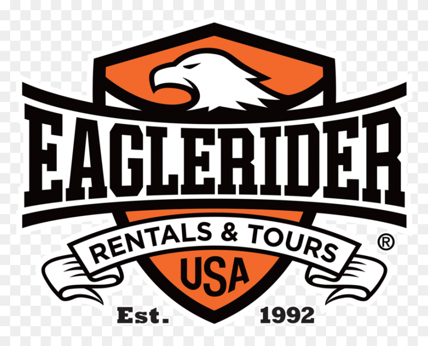 849x674 Harley Davidson Transparent Images Eagle Rider Logo, Symbol, Trademark, Label HD PNG Download