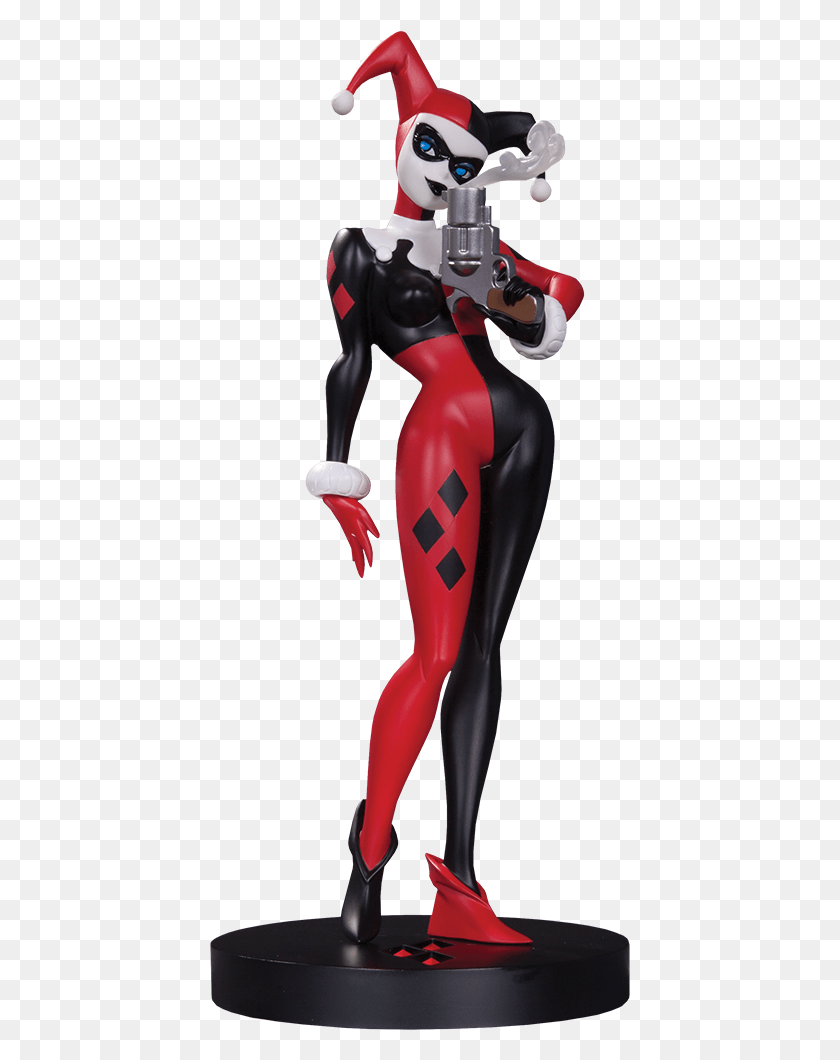 421x1000 Harley Quinn Statue By Dc Collectibles Harley Quinn Lifesize Sideshow, Toy, Spandex, Costume HD PNG Download