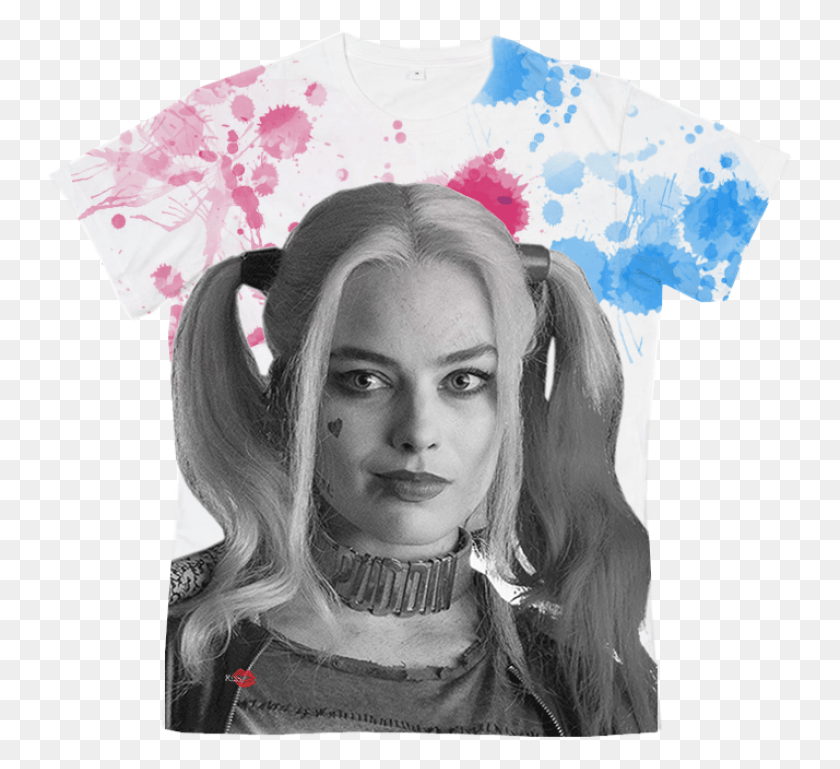 746x709 Harley Quinn Suicide Squad Eyes, Face, Person, Human HD PNG Download