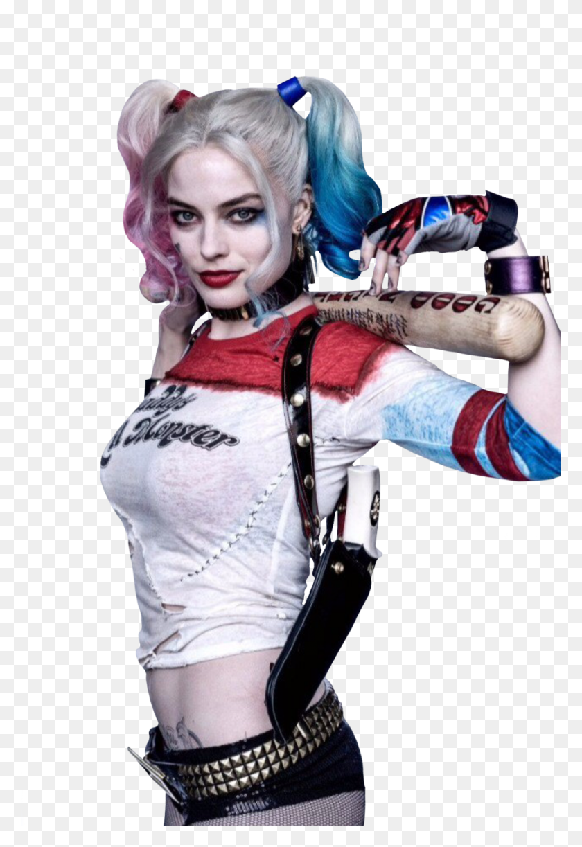 1024x1527 Harley Quinn Escuadrón Suicida Harley Quinn Margot Robbie, Actividades De Ocio, Persona, Humano Hd Png