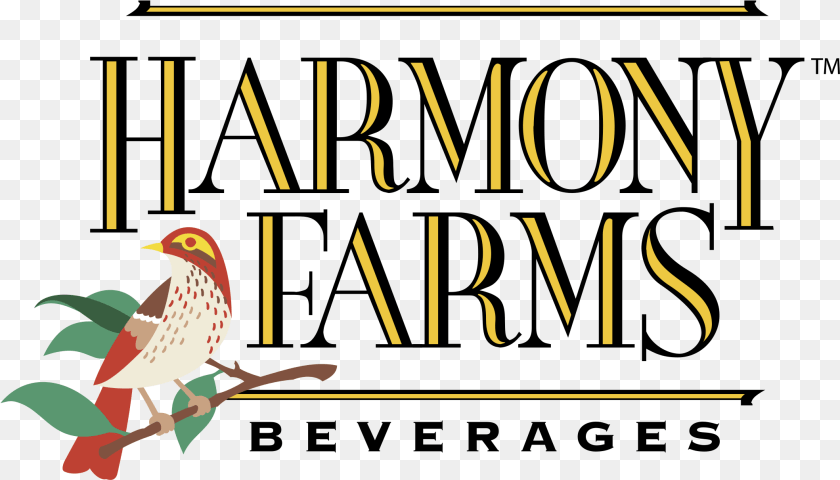 2119x1211 Harmony Farms Logo Illustration, Book, Publication, Animal, Bird Transparent PNG