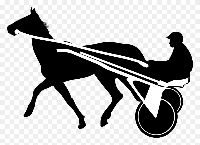 1925x1352 Harness Racing Clip Art, Instrumento Musical, Texto, Stencil Hd Png