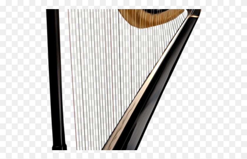 533x481 Harp Clipart Transparent Wood, Musical Instrument HD PNG Download