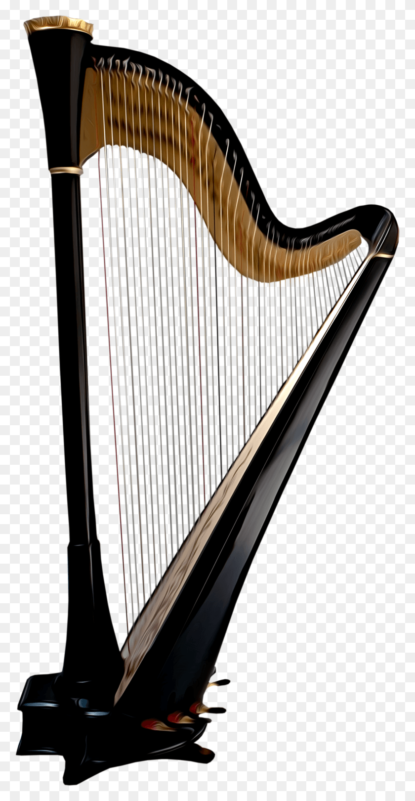 Harp Transparent Background, Musical Instrument, Staircase HD PNG Download
