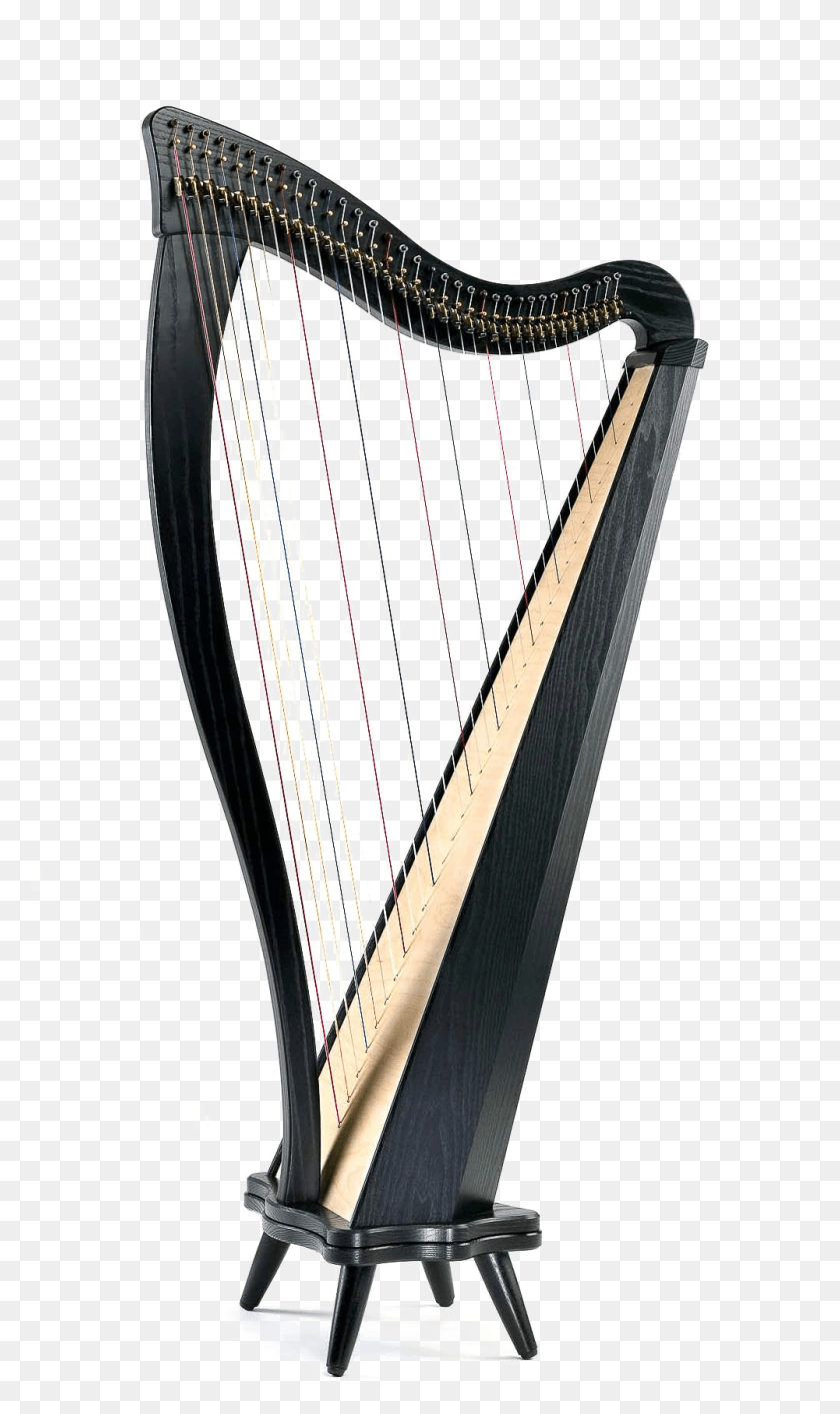 1001x1737 Harp Transparent Dusty Strings Ravenna, Musical Instrument HD PNG Download