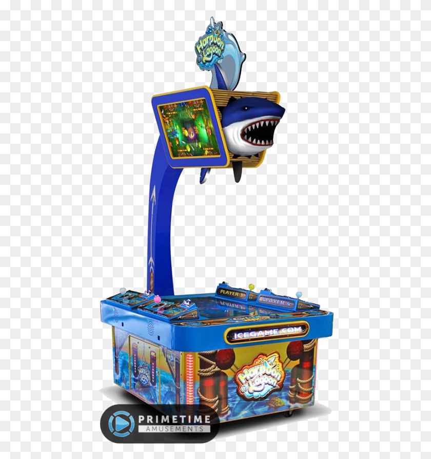462x834 Descargar Png Harpoon Lagoon Deluxe Cartoon, Máquina De Juego De Arcade, Juguete, Mesa Hd Png