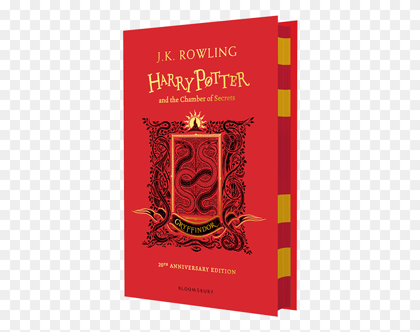 350x604 Harry Potter And The Chamber Of Secrets Gryffindor, Text, Novel, Book HD PNG Download