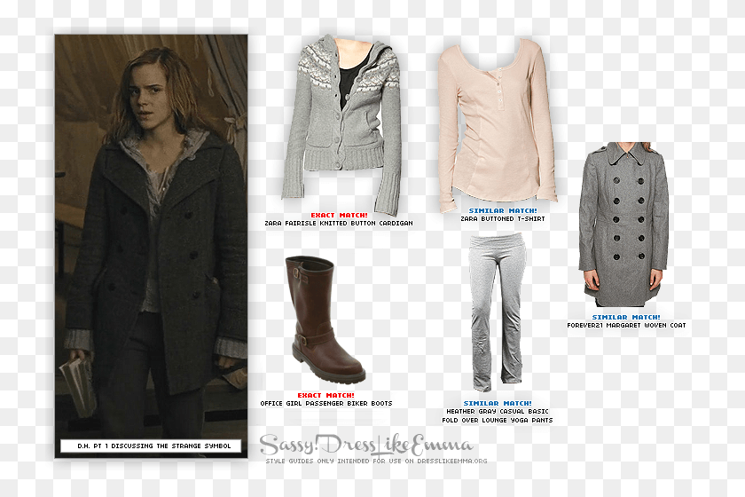 737x500 Harry Potter And The Deathly Hallows Zara Fairisle Cardigan, Clothing, Apparel, Person HD PNG Download