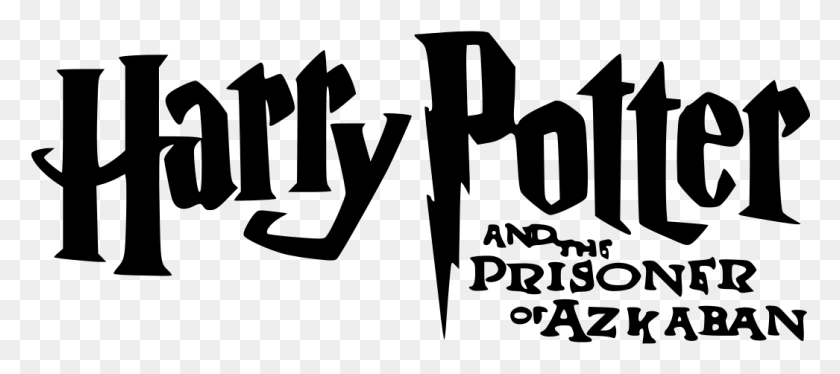 1046x422 Harry Potter And The Prisoner Of Azkaban Logo, Gray, World Of Warcraft HD PNG Download