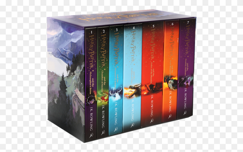 520x468 Harry Potter Books Set, Book, Disk, Tabletop HD PNG Download
