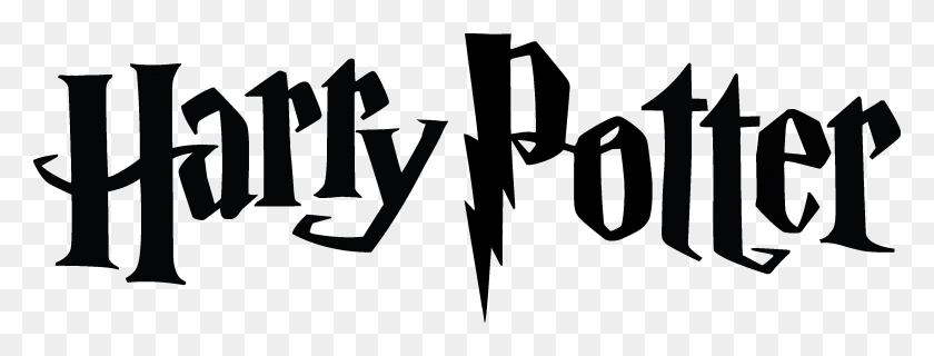 3241x1082 Png Логотип Гарри Поттера, Текст, Почерк, Каллиграфия Png Скачать