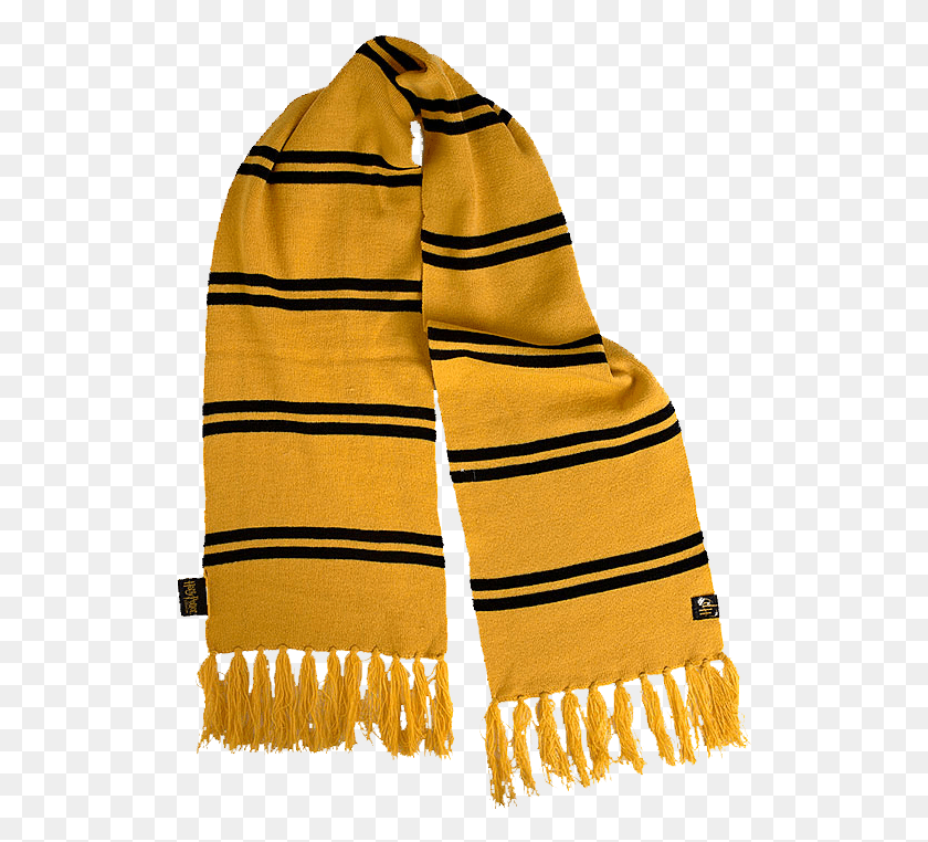 523x702 Harry Potter Exhibition Golden Yellow Blue And Silver Harry Potter Scarves Hufflepuff, Clothing, Apparel, Scarf HD PNG Download