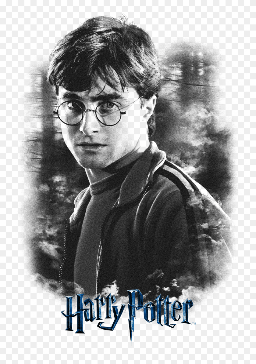 864x1255 Harry Potter Harry In The Woods Men39s Tank, Face, Person, Glasses HD PNG Download