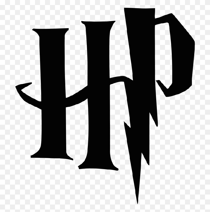 720x790 Harry Potter Hewlett Packard Logo Harry Potter Clipart, Text, Face, Photography HD PNG Download