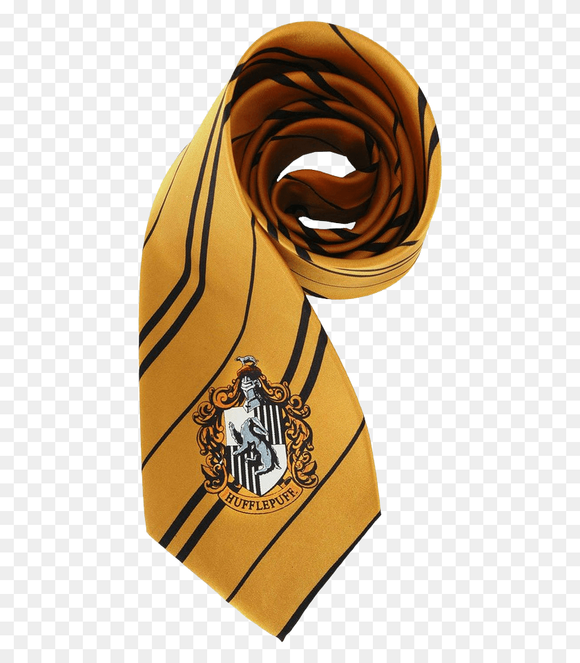 440x900 Harry Potter Hufflepuff Necktie Harry Potter Hufflepuff, Clothing, Apparel, Scarf HD PNG Download