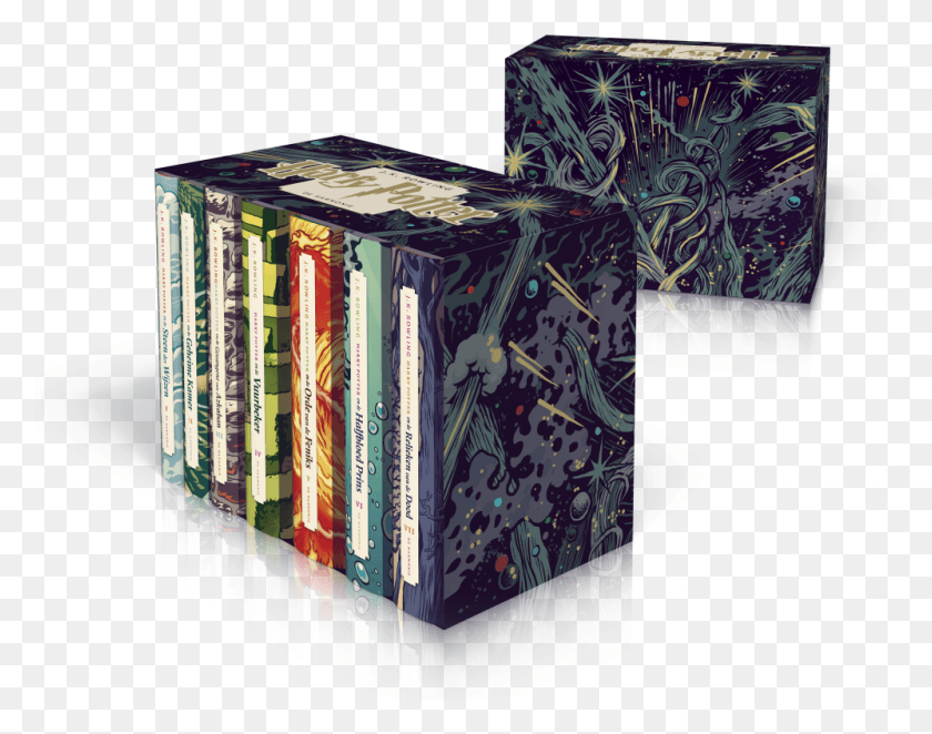 998x771 Harry Potter Jubileum Box, Mobiliario, Libro, Flare Hd Png