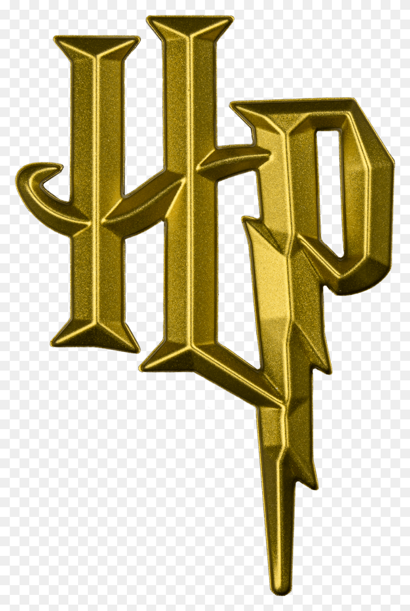 980x1500 Logotipo De Harry Potter, Cruz, Símbolo, Texto Hd Png