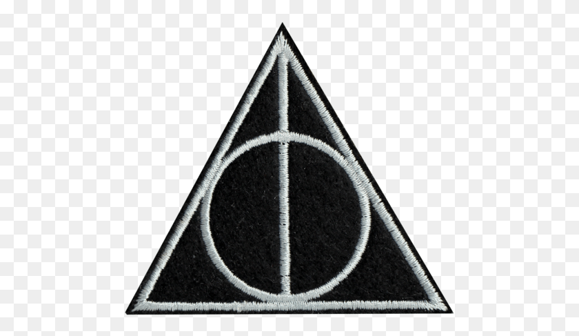 479x427 Harry Potter Patchescrests Reliquias De La Muerte Plantillas De Tallado De Calabaza, Triángulo, Alfombra Hd Png