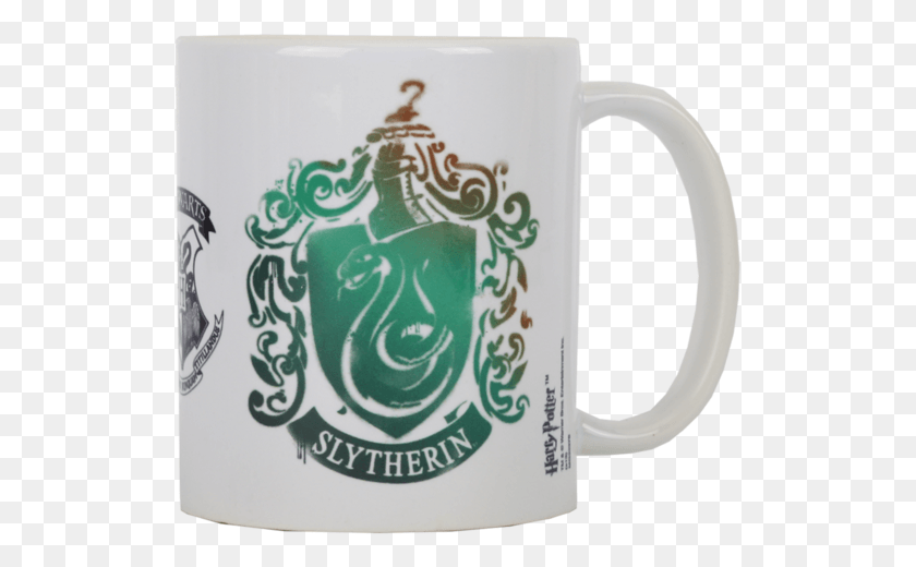 521x460 Harry Potter Slytherin Crest, Coffee Cup, Cup, Jug HD PNG Download