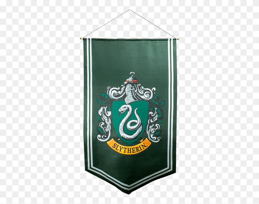 323x601 Harry Potter Slytherin Flag, Texto, Licor, Alcohol Hd Png
