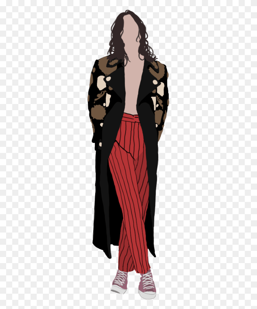 271x950 Harry Styles Fashion Vector Stickers Harry Styles, Performer, Person, Human HD PNG Download