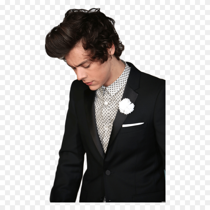 484x779 Harry Styles Harry Styles Suits Black And White, Suit, Overcoat, Coat HD PNG Download