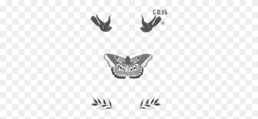 252x328 Harry Styles Tattoos In Creme Size Small Mens 20 Harry Styles Tattoos Roblox, Animal, Insect, Invertebrate HD PNG Download