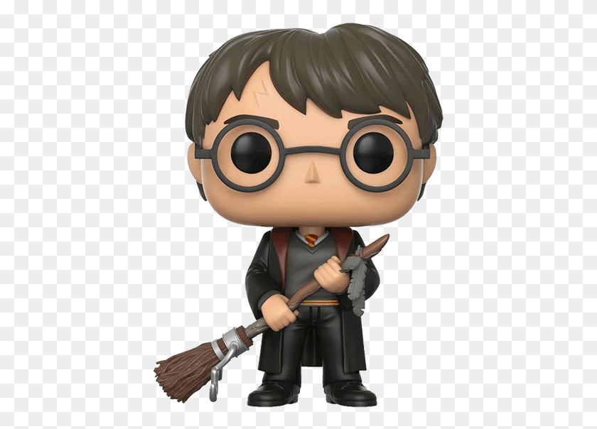 415x544 Harry With Firebolt Us Exclusive Pop Vinyl Figure Harry Potter With Firebolt Funko Pop, Person, Human, People HD PNG Download