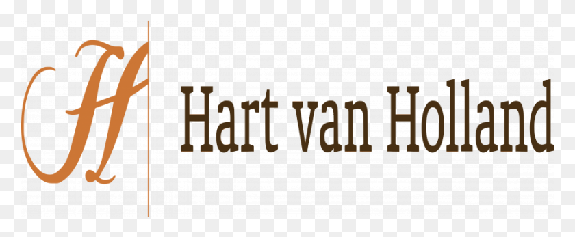 867x320 Hart Van Holland Logo Calligraphy, Text, Alphabet, Word HD PNG Download