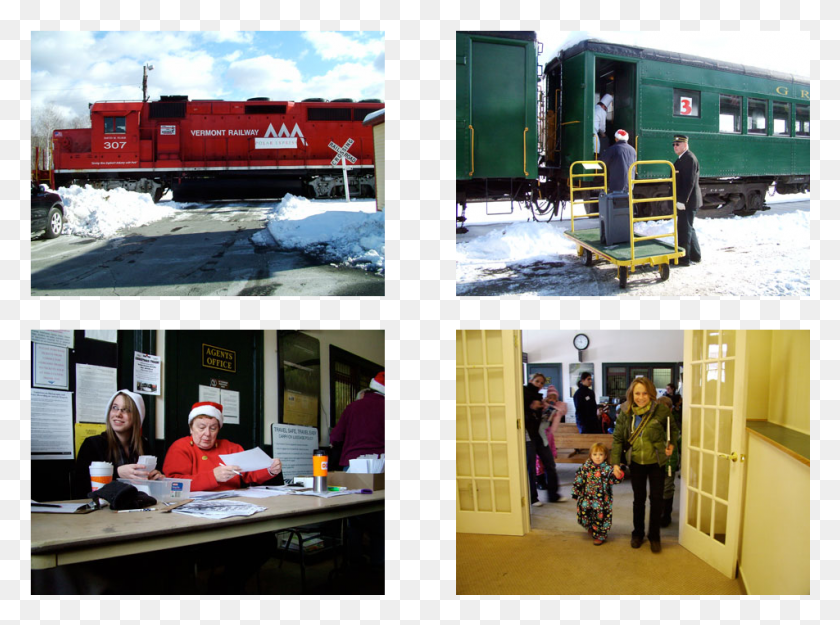 952x690 Hartford Vermont Polar Express Memories Snow, Person, Human, Train HD PNG Download