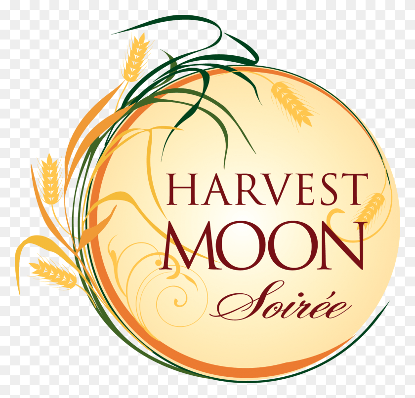 1387x1328 Круглая Этикетка Harvest Moon Soiree, Текст, Этикетка, Золото Png Скачать