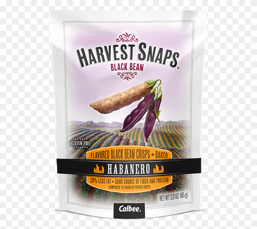 521x688 Harvest Snaps Habanero Black Bean Crisps Harvest Snaps Mango Chili Lime, Advertisement, Poster, Hot Dog HD PNG Download