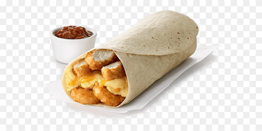 599x361 Hash Brown Scramble Burrito Chick Fil A Hash Brown Scramble Burrito, Food, Bread, Dessert HD PNG Download